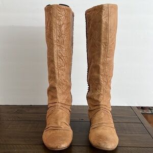 Sam Edelman Berlin flat boots Anthropologie size 6.5